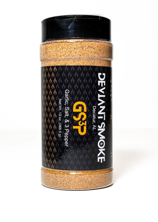 GS3P (Garlic, Salt, & 3 Pepper)